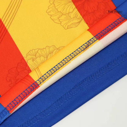 Maglia da calcio pre-partita della Spagna EURO 2024 - Blu