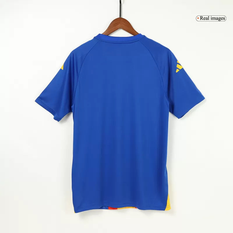 Maglia da calcio pre-partita della Spagna EURO 2024 - Blu