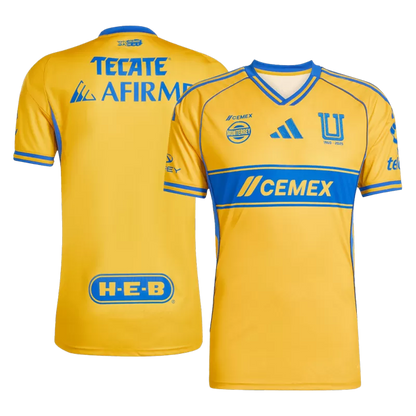 Tigres UANL Home Soccer Jersey 2025/26