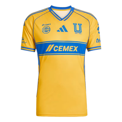 Tigres UANL Home Soccer Jersey 2025/26
