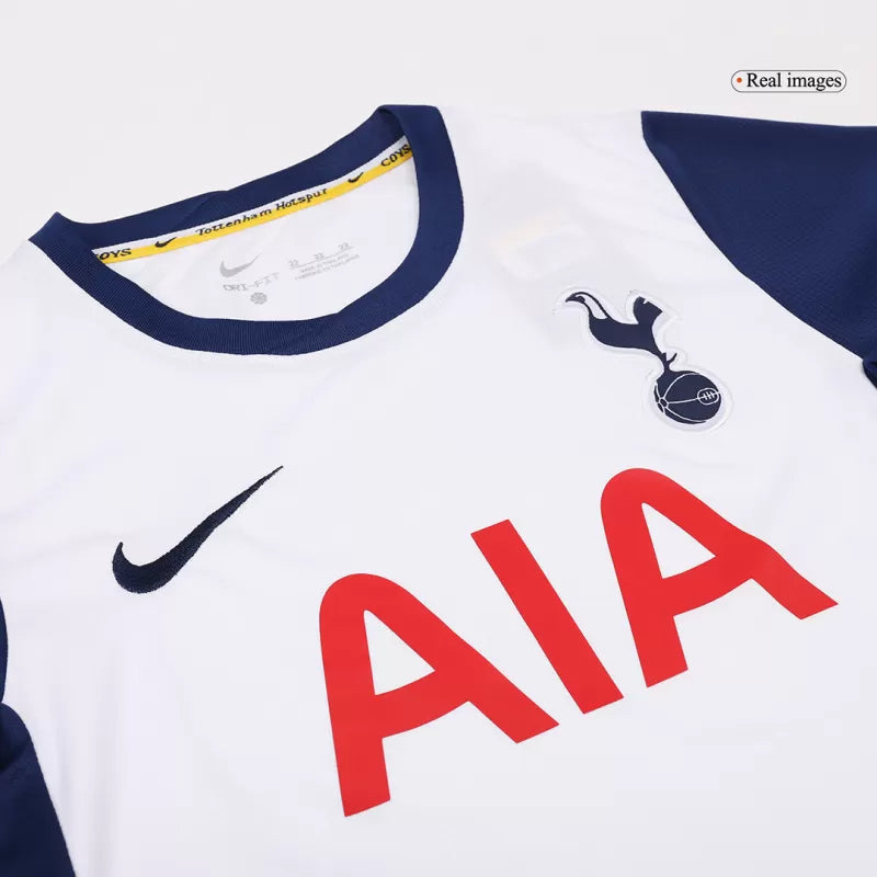 Tottenham Hotspur Kids Home Soccer Jersey 2024/25 (Jersey+Shorts) Go Game Wear