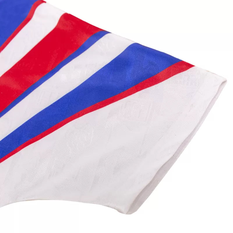 France Away Retro Soccer Jersey 1996