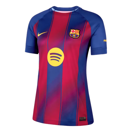 Women's Barcelona 2025/26 Home Soccer Jersey