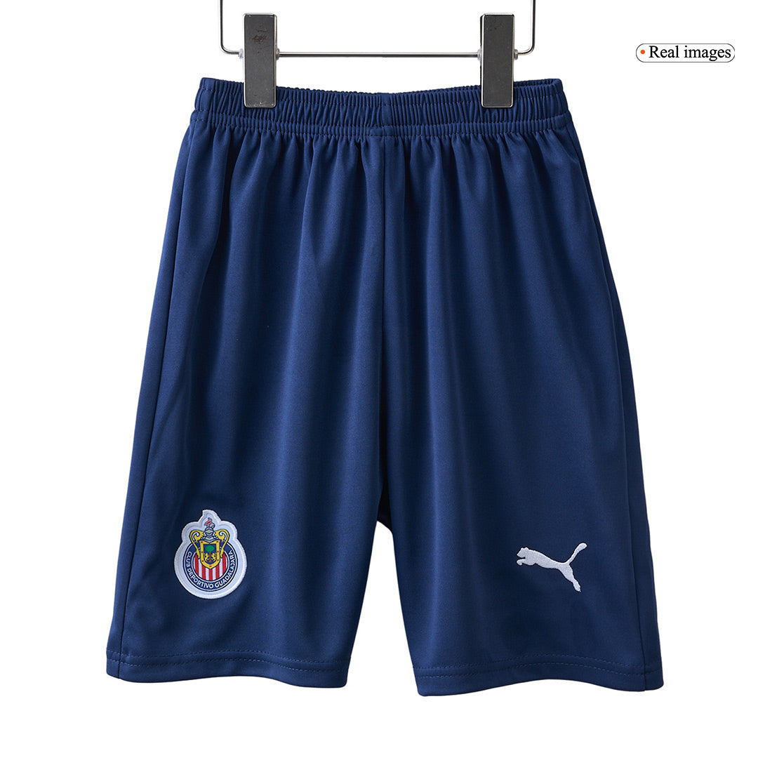 Kid's Chivas Home  Soccer Jersey Kit(Jersey+Shorts) 2024/25 Top Soccer Jerseys Store