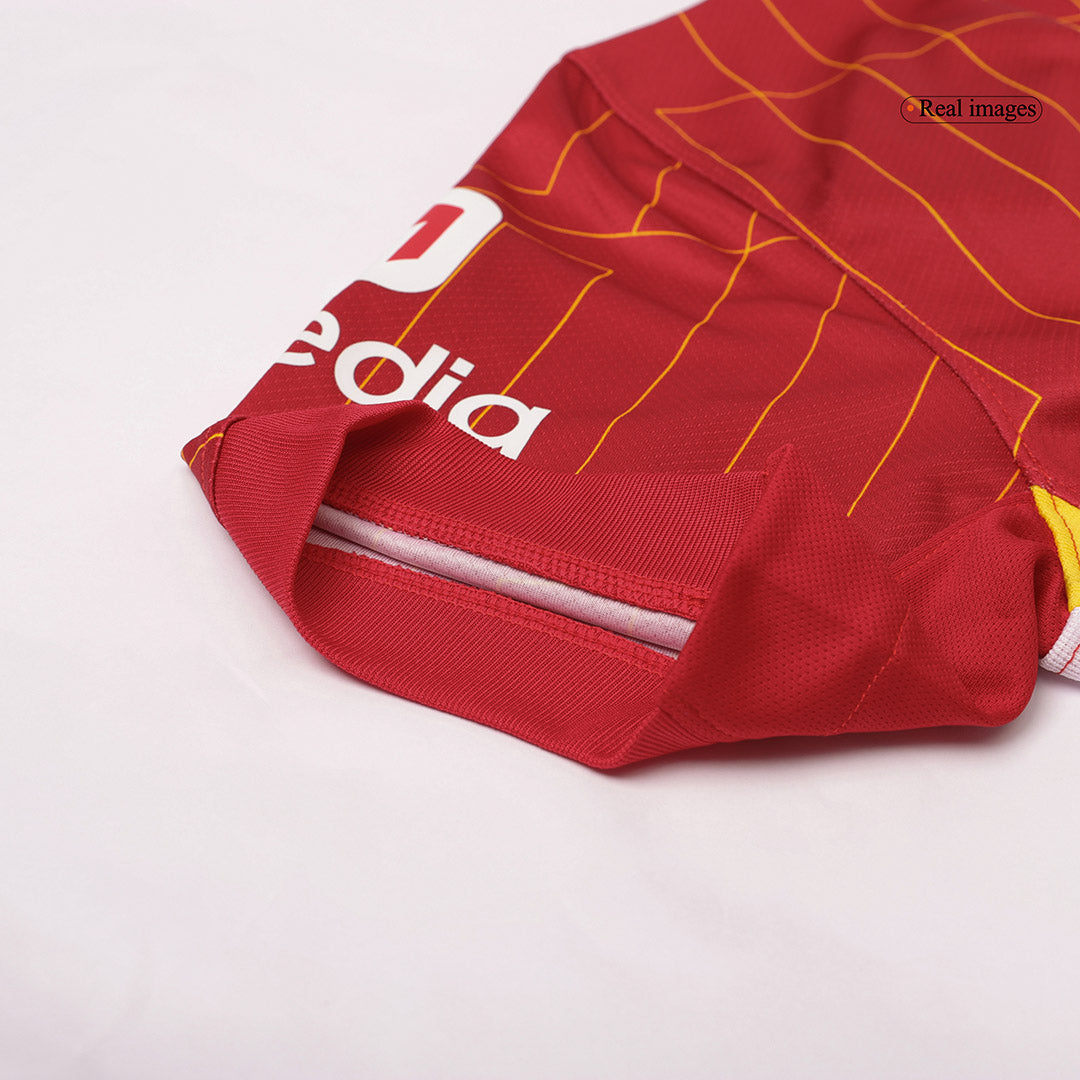 Luis Díaz #7 Liverpool Home  Soccer Jersey 2024/25 - UCL Top Soccer Jerseys Store