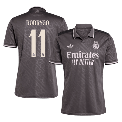 RODRYGO #11 Real Madrid Third Away  Soccer Jersey 2024/25 Top Soccer Jerseys Store