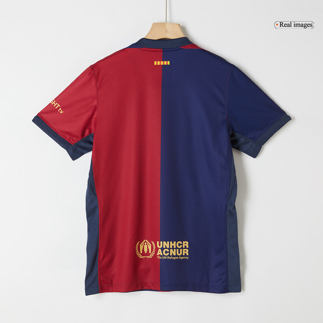 Barcelona Home  Soccer Jersey 2024/25 - COLDPLAY Top Soccer Jerseys Store