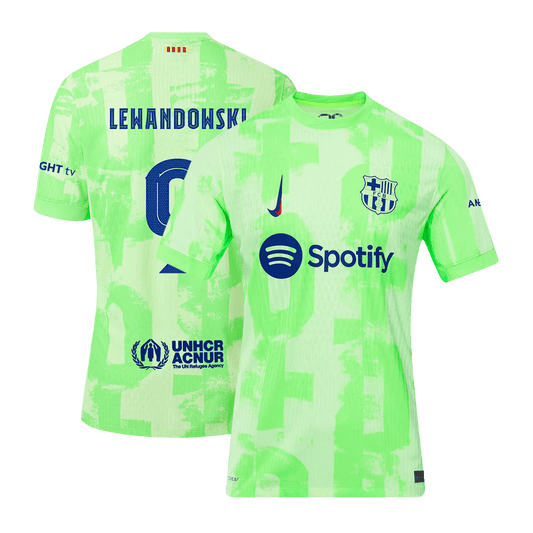 Player Version LEWANDOWSKI #9 Barcelona Third Away  Soccer Jersey 2024/25 - UCL Top Soccer Jerseys Store