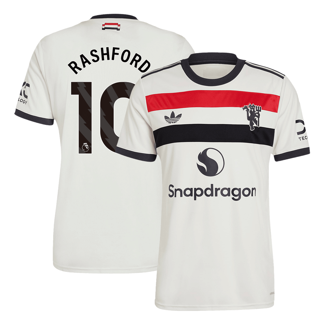 RASHFORD #10 Manchester United Third Away  Soccer Jersey 2024/25 Top Soccer Jerseys Store