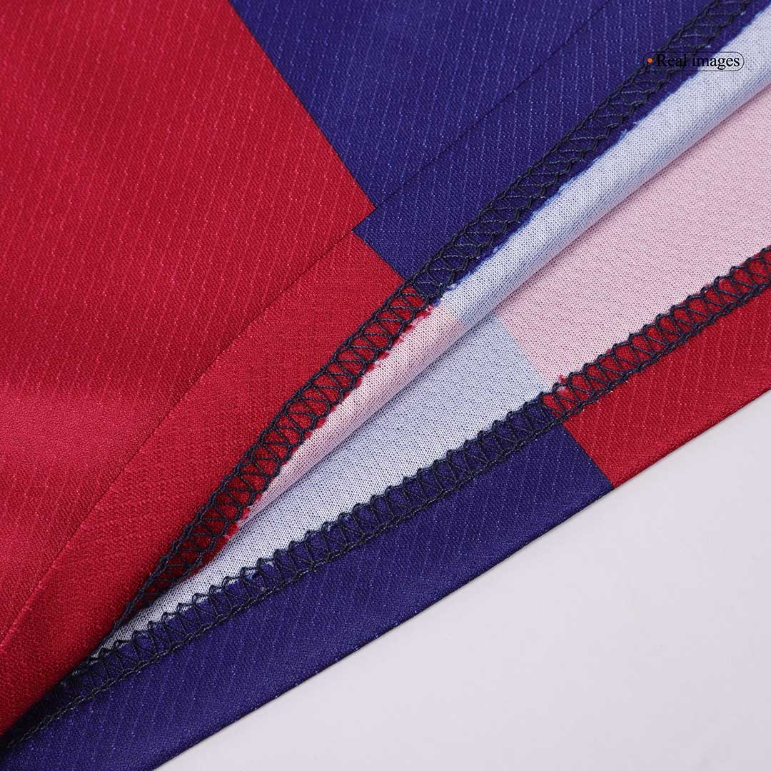 Kid's Barcelona Home  Soccer Jersey Kit(Jersey+Shorts) 2024/25-Spotify Logo Without Text Top Soccer Jerseys Store