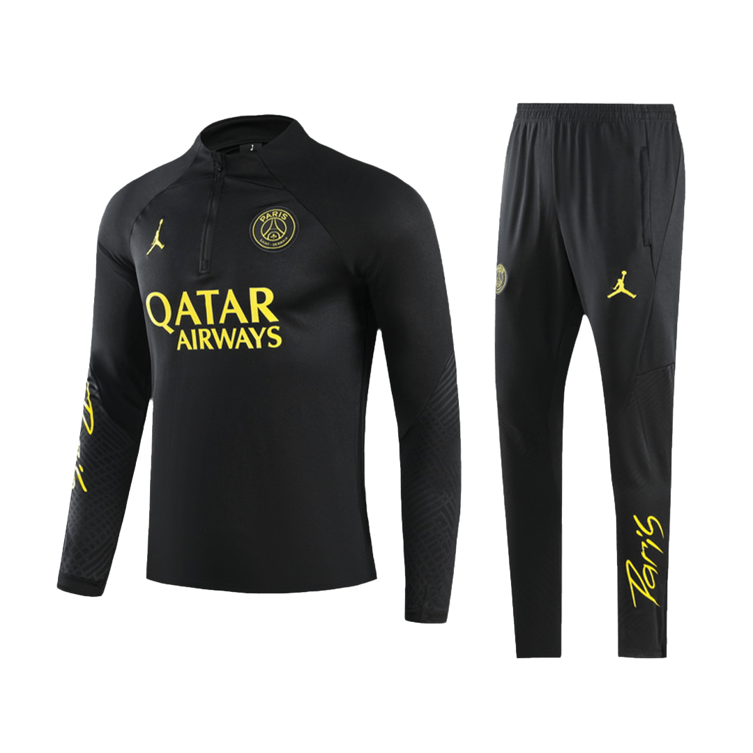 Kid's PSG Zipper Sweatshirt Kit(Top+Pants) 2023/24 Top Soccer Jerseys Store