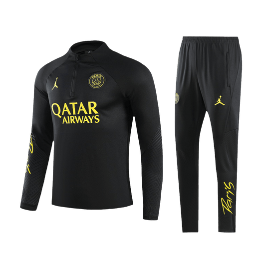 Kid's PSG Zipper Sweatshirt Kit(Top+Pants) 2023/24 Top Soccer Jerseys Store