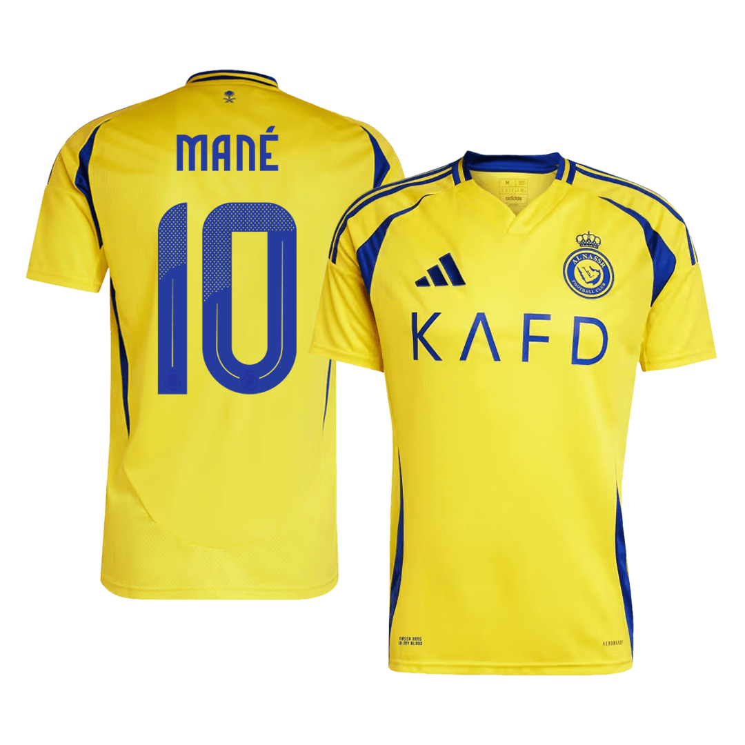 Mané #10 Al Nassr Home  Soccer Jersey 2024/25 - ACL Top Soccer Jerseys Store