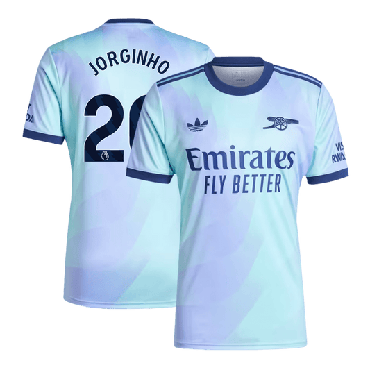 JORGINHO #20 Arsenal Third Away  Soccer Jersey 2024/25 Top Soccer Jerseys Store