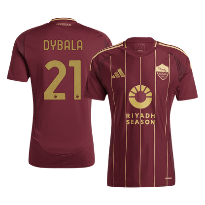 DYBALA #21 Roma Home  Soccer Jersey 2024/25 Top Soccer Jerseys Store