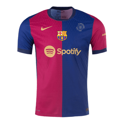 Player Version Barcelona Home  Soccer Jersey 2024/25 - 125th Anniversary Top Soccer Jerseys Store