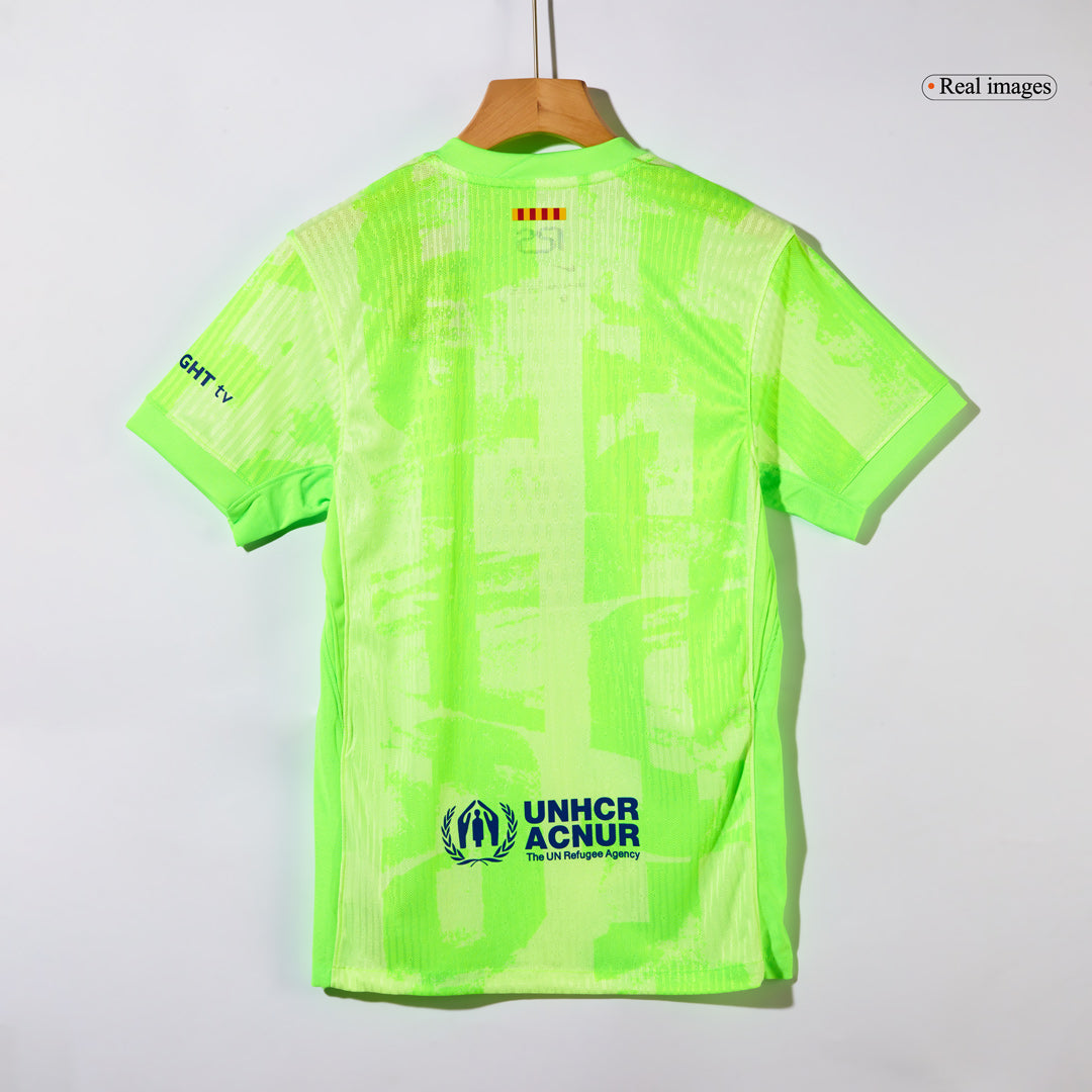 Player Version Barcelona Third Away  Soccer Jersey 2024/25-?Spotify Logo Without Text? Top Soccer Jerseys Store