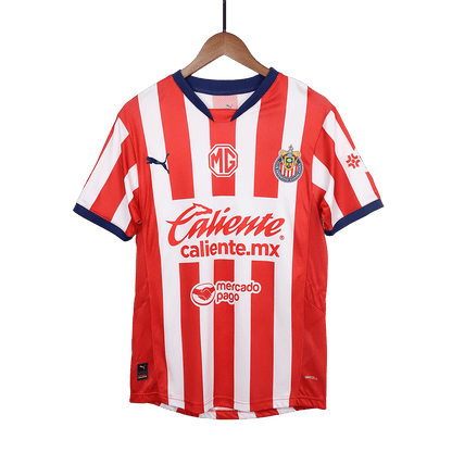 Player Version Chivas Home  Soccer Jersey 2024/25 Top Soccer Jerseys Store