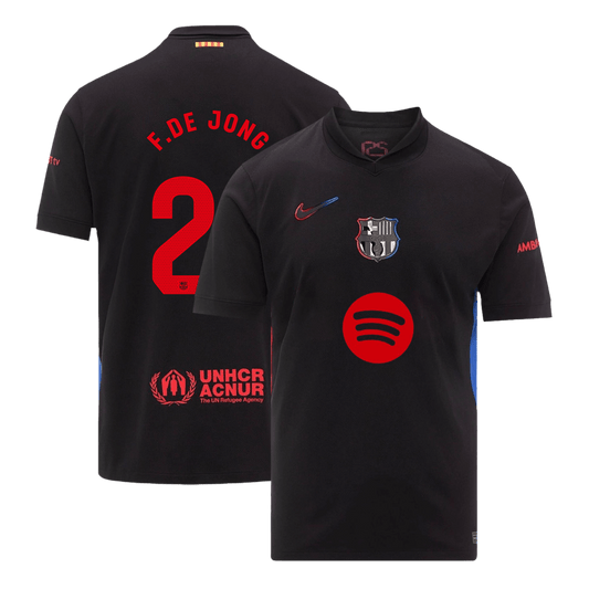 F.DE JONG #21 Barcelona Away  Soccer Jersey 2024/25 Top Soccer Jerseys Store