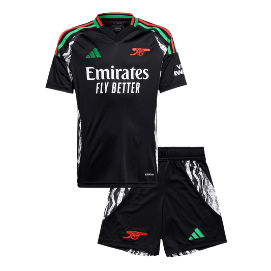 Kid's Arsenal Away  Soccer Jersey Kit(Jersey+Shorts) 2024/25 Top Soccer Jerseys Store