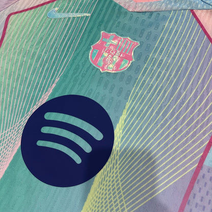 Player Version Barcelona design blue pink Jersey 25/26