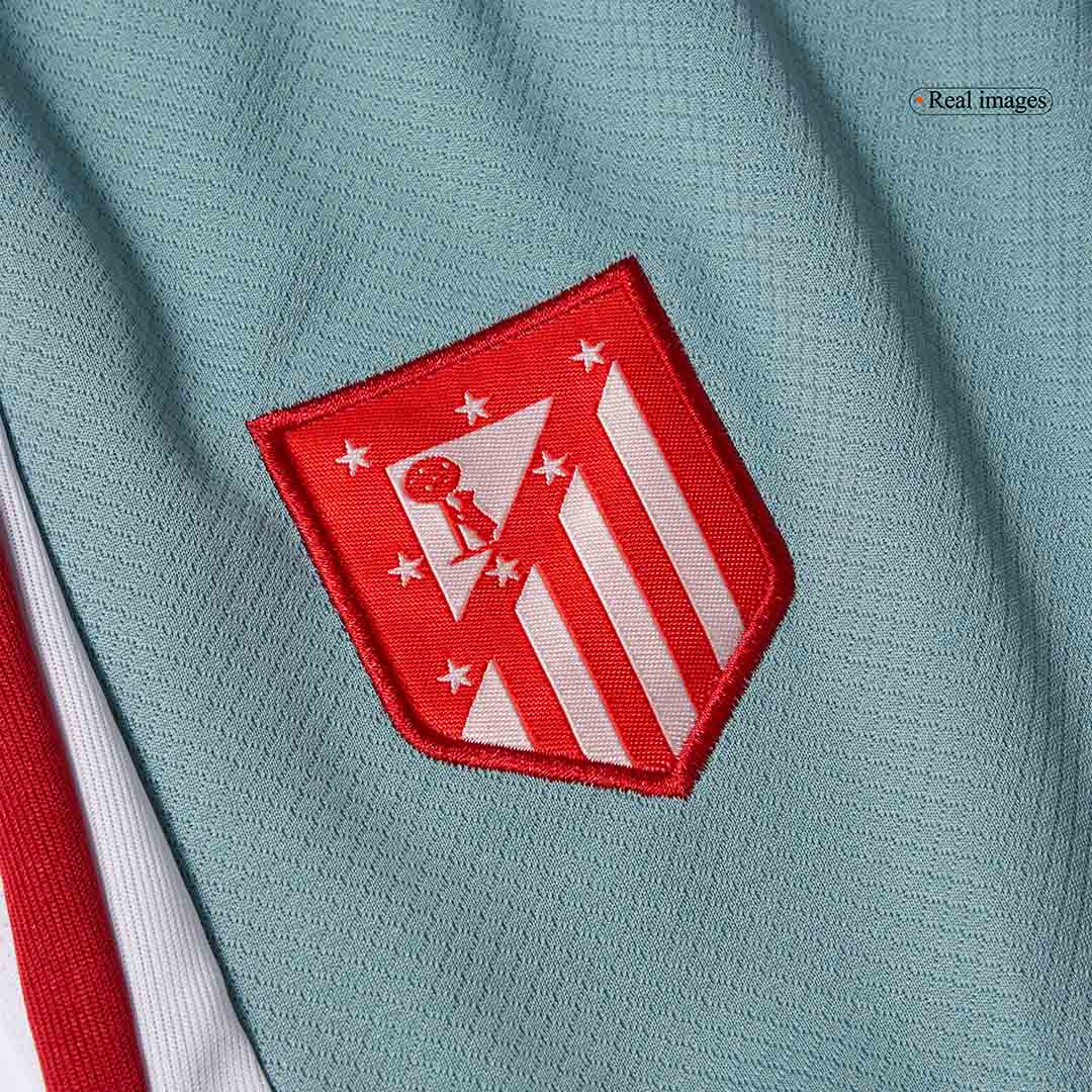 Kid's Atletico Madrid Away  Soccer Jersey Kit(Jersey+Shorts) 2024/25 Top Soccer Jerseys Store