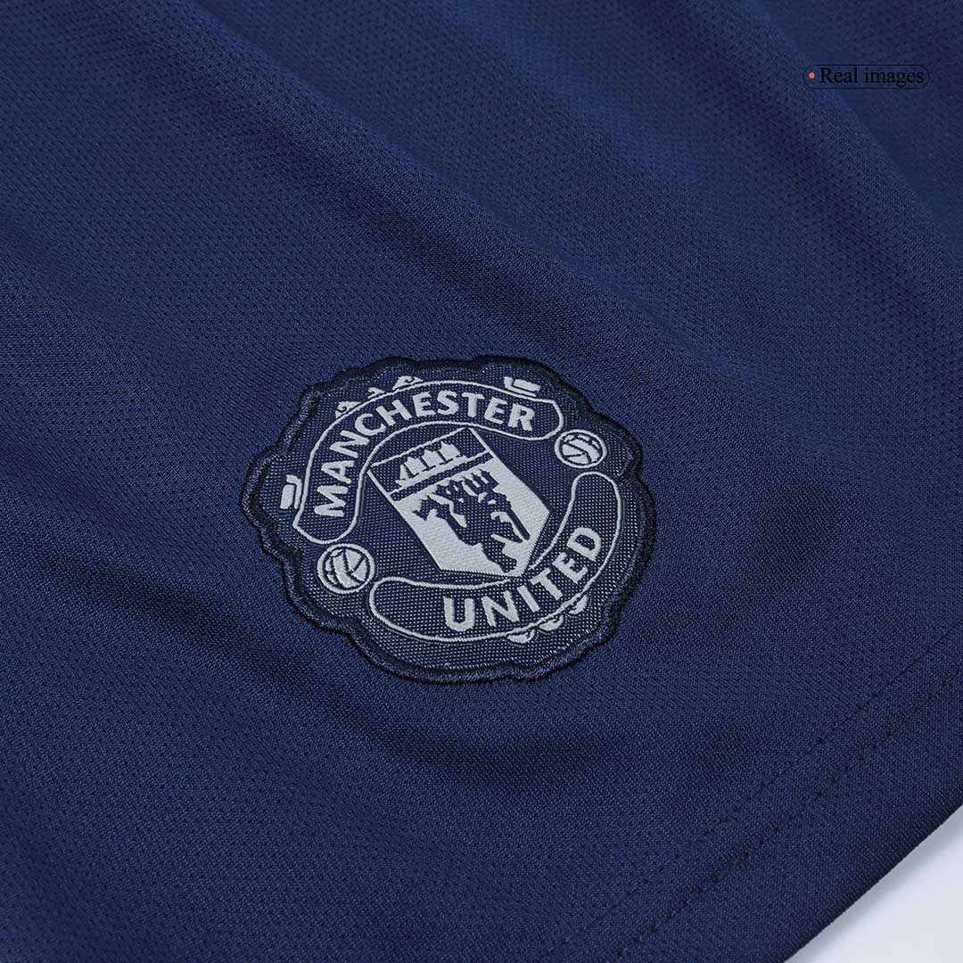 Kid's Manchester United Away  Soccer Jersey Kit(Jersey+Shorts) 2024/25 Top Soccer Jerseys Store