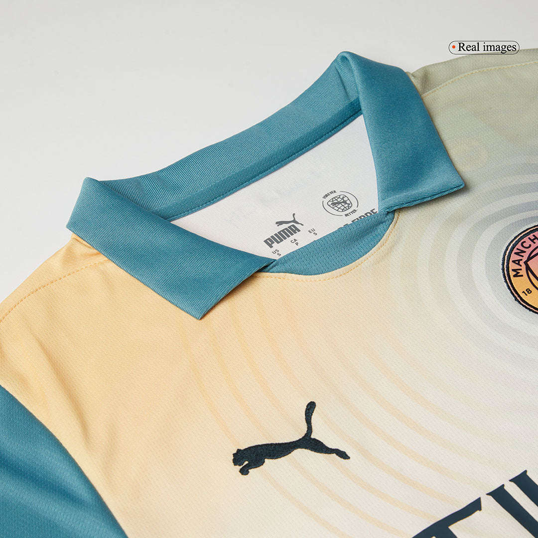 DE BRUYNE #17 Manchester City Fourth Away  Soccer Jersey 2024/25 - Definitely City Top Soccer Jerseys Store