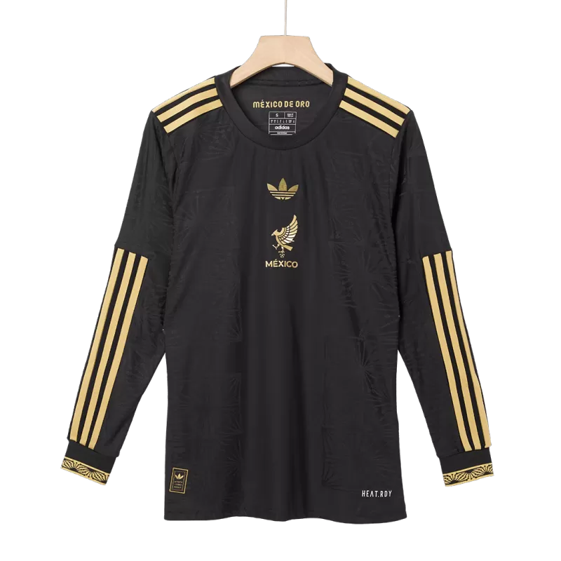 Player Version Mexico Third Away Long Sleeve Jerseys Kit 2025- Gold Cup