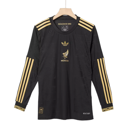 Player Version Mexico Third Away Long Sleeve Jerseys Kit 2025- Gold Cup