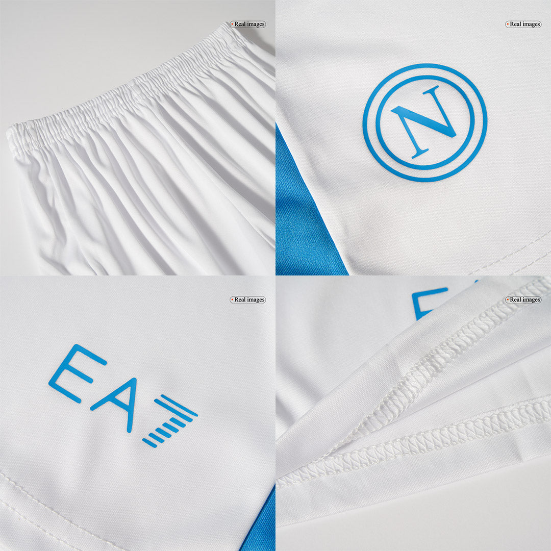 Kid's Napoli Home  Soccer Jersey Kit(Jersey+Shorts) 2024/25 Top Soccer Jerseys Store