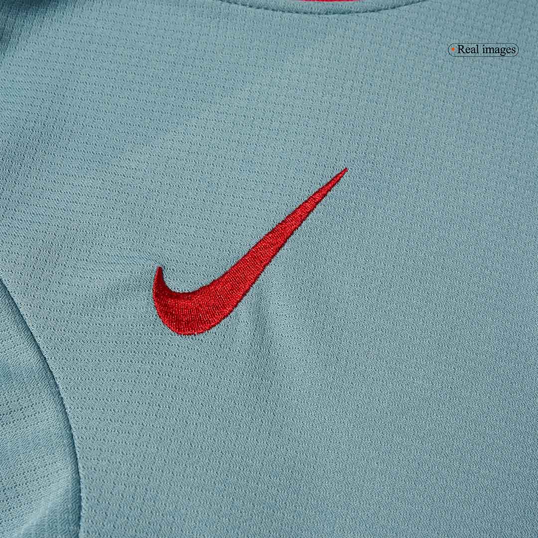 Kid's Atletico Madrid Away  Soccer Jersey Kit(Jersey+Shorts+Socks) 2024/25 Top Soccer Jerseys Store