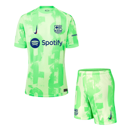 Barcelona Third Away  Soccer Jersey Kit(Jersey+Shorts) 2024/25 Top Soccer Jerseys Store