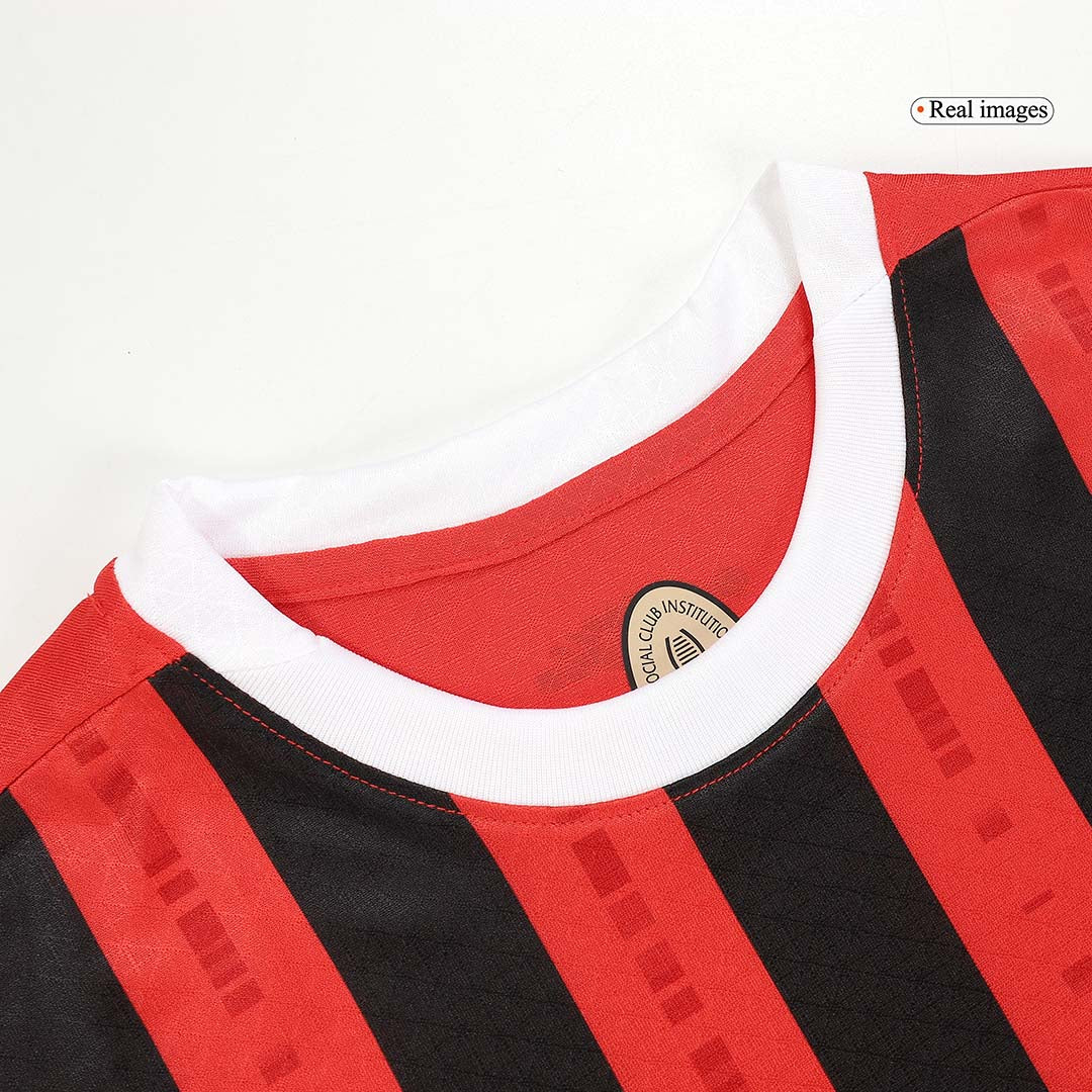 Player Version GIMENEZ #7 AC Milan Home  Soccer Jersey 2024/25 Top Soccer Jerseys Store