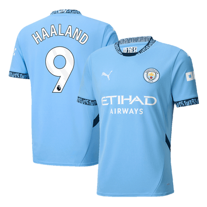 HAALAND #9 Manchester City Home  Soccer Jersey 2024/25 Top Soccer Jerseys Store