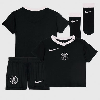 Kid's Chelsea Third Away Soccer Jersey Kit(Jersey+Shorts+sock) 2025/26