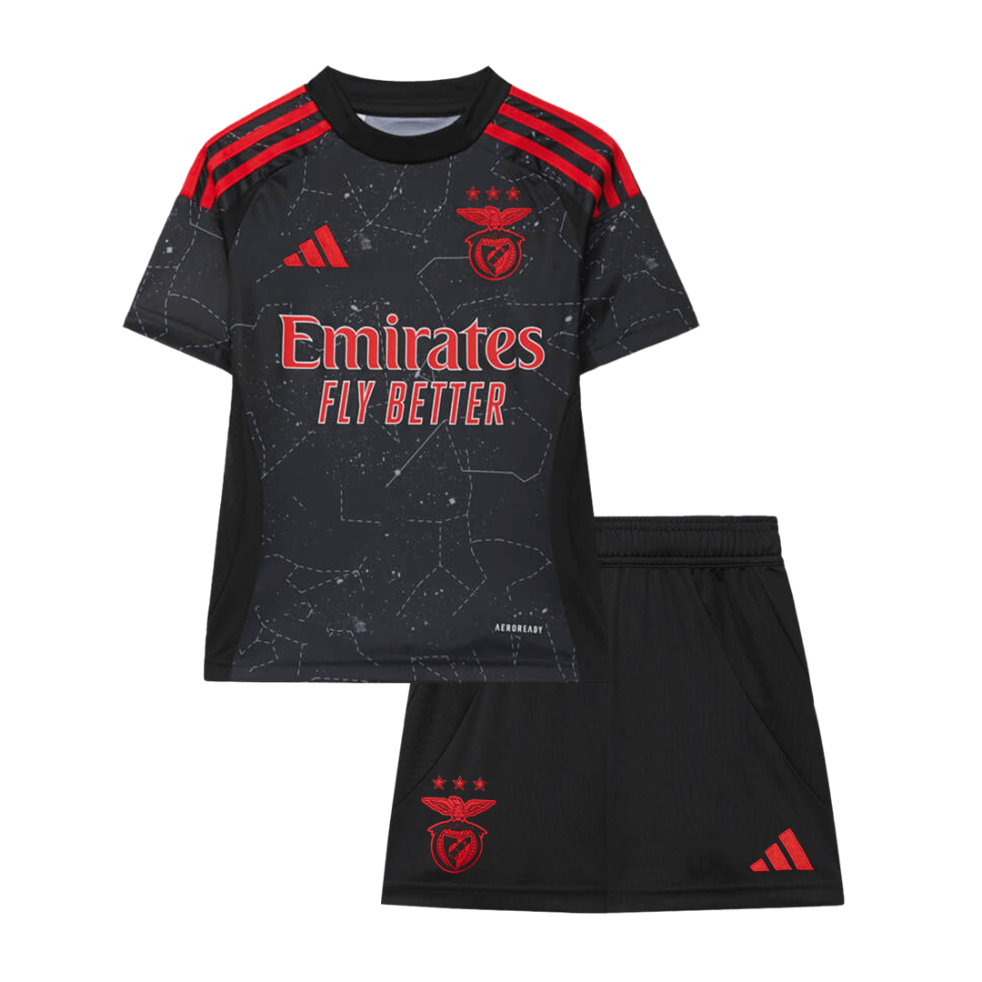 Kid's Benfica Away  Soccer Jersey Kit(Jersey+Shorts) 2024/25 Top Soccer Jerseys Store