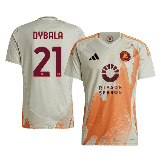 DYBALA #21 Roma Away  Soccer Jersey 2024/25 Top Soccer Jerseys Store