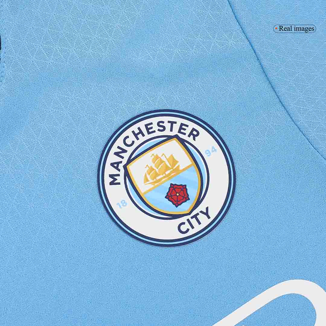 Player Version DE BRUYNE #17 Manchester City Home  Soccer Jersey 2024/25 - UCL Top Soccer Jerseys Store