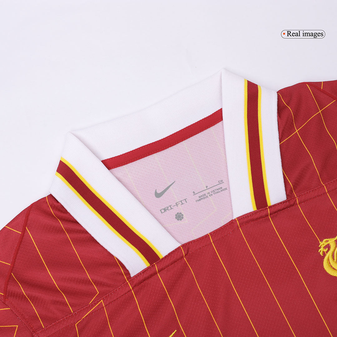 Luis Díaz #7 Liverpool Home  Soccer Jersey 2024/25 Top Soccer Jerseys Store