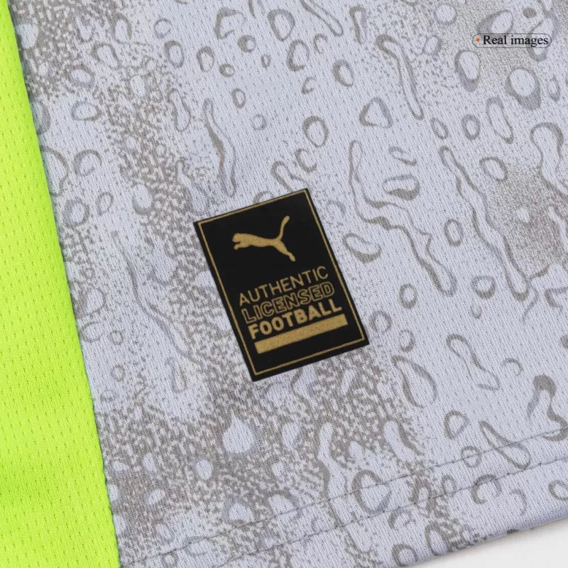 Kid's Manchester City Third Away Soccer Jersey Kit(Jersey+Shorts) 2025/26