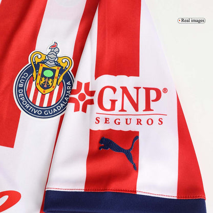 Player Version Chivas Home  Soccer Jersey 2024/25 Top Soccer Jerseys Store