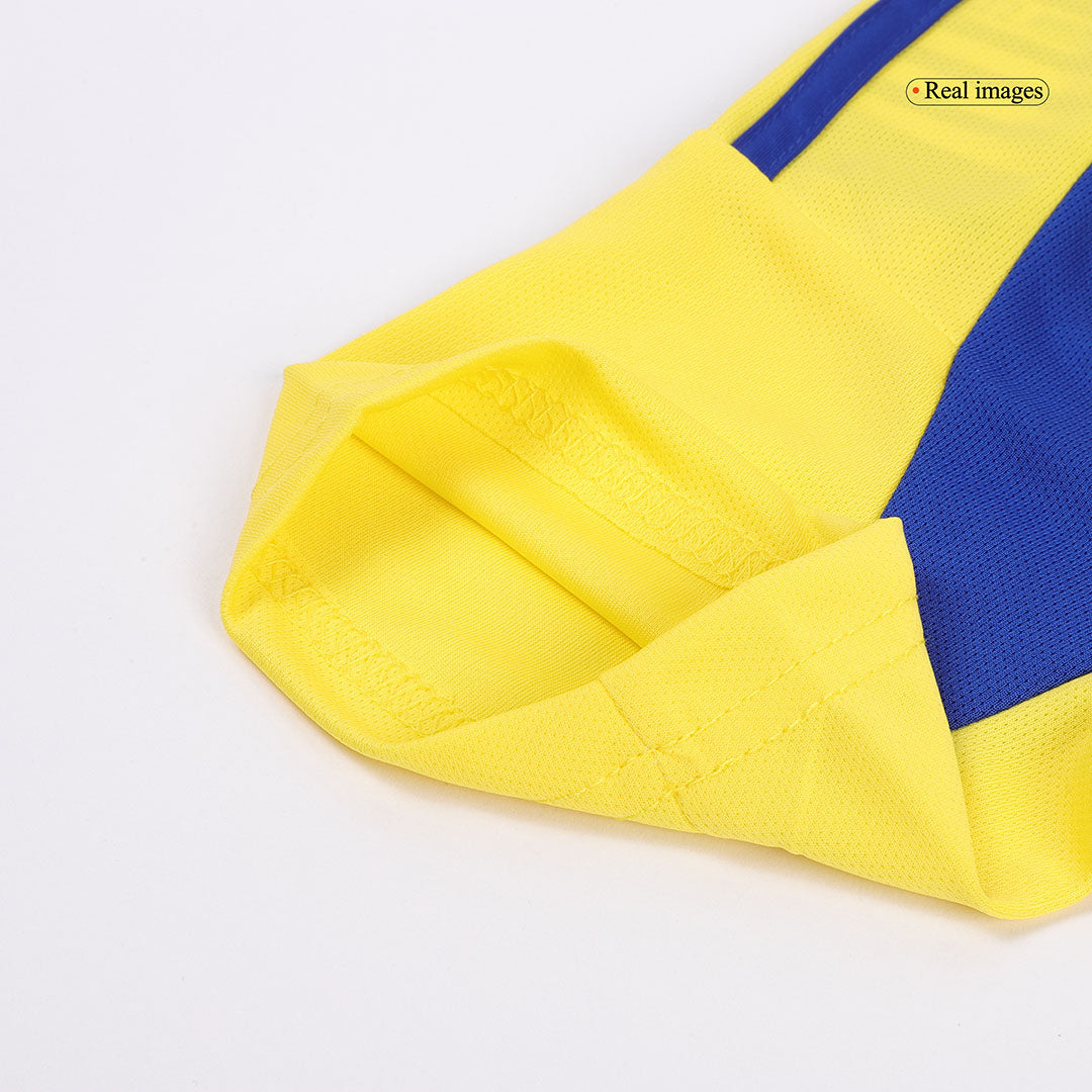 Kid's RONALDO #7 Al Nassr Home  Soccer Jersey Kit(Jersey+Shorts) 2024/25 - ACL Top Soccer Jerseys Store