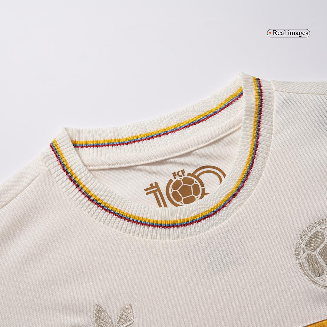 Women's Colombia  Soccer Jersey 2024 - 100th Anniversary Top Soccer Jerseys Store
