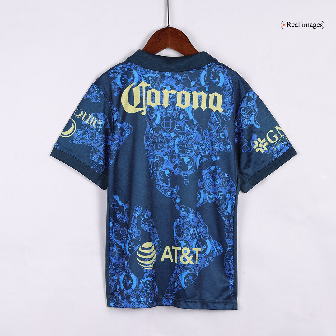 Kid's Club America Away  Soccer Jersey Kit(Jersey+Shorts) 2024/25 Top Soccer Jerseys Store