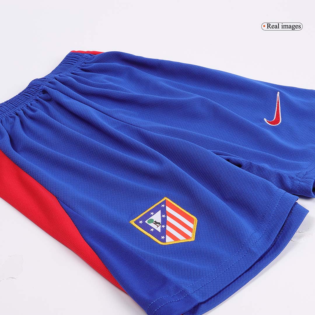 Kid's Atletico Madrid Home  Soccer Jersey Kit(Jersey+Shorts+Socks) 2024/25 Top Soccer Jerseys Store
