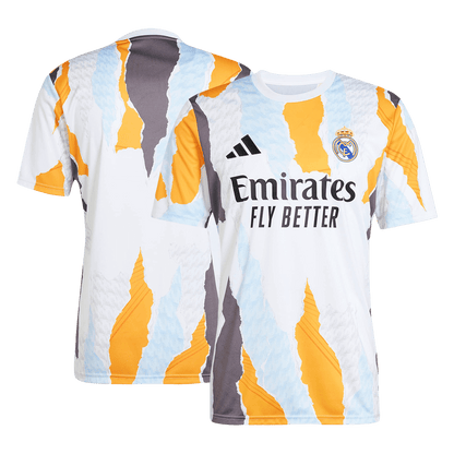 Real Madrid Pre-Match Training  Soccer Jersey 2024/25 Top Soccer Jerseys Store
