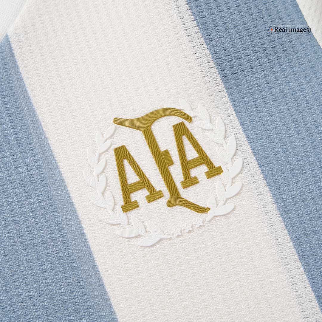 Kid's Argentina  Soccer Jersey Kit(Jersey+Shorts) 2024 - 50th Anniversary Top Soccer Jerseys Store