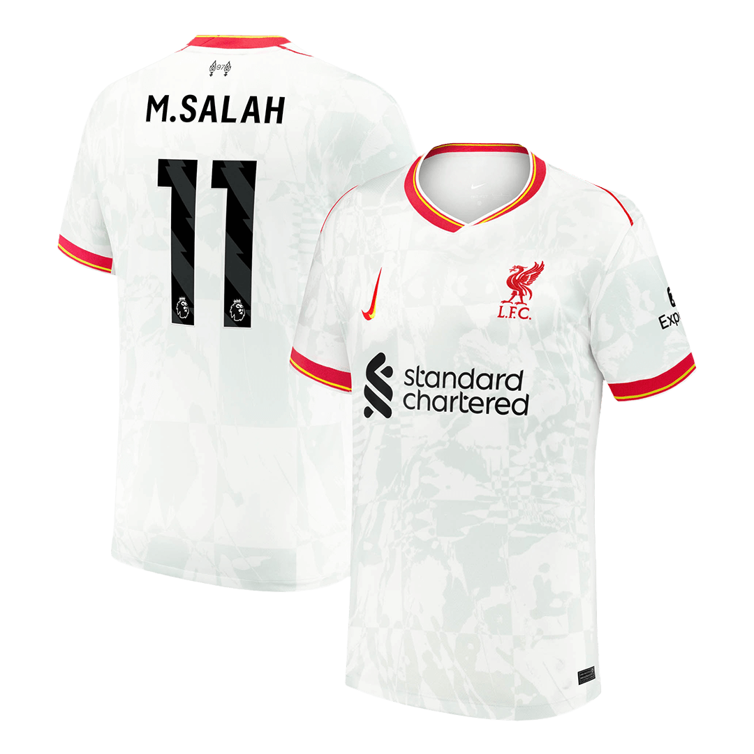 M.SALAH #11 Liverpool Third Away  Soccer Jersey 2024/25 Top Soccer Jerseys Store