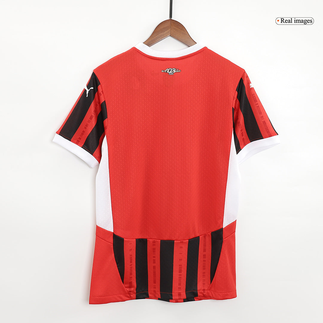 Player Version GIMENEZ #7 AC Milan Home  Soccer Jersey 2024/25 Top Soccer Jerseys Store